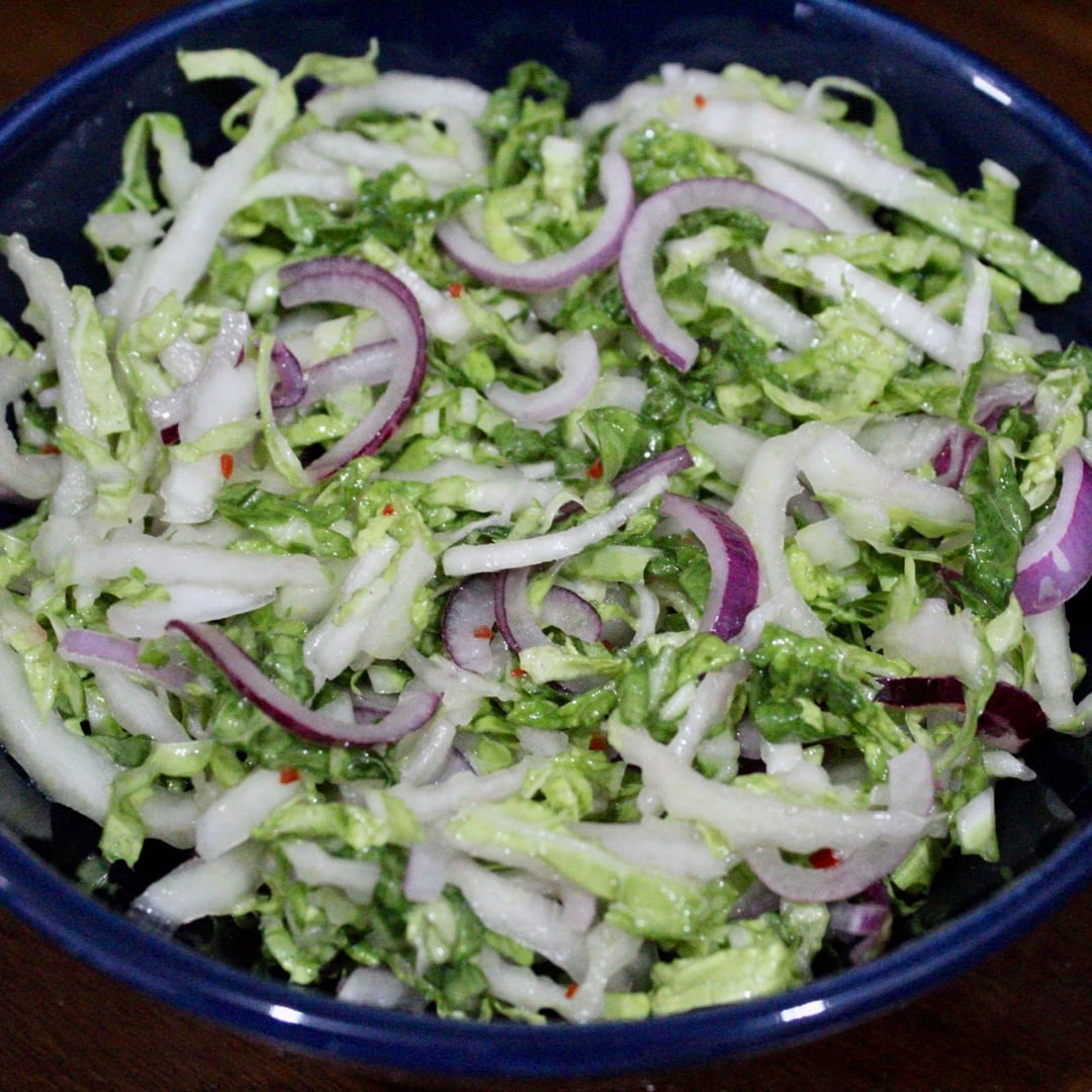 Foto da Salada picante de acelga - receita de Salada picante de acelga no DeliRec