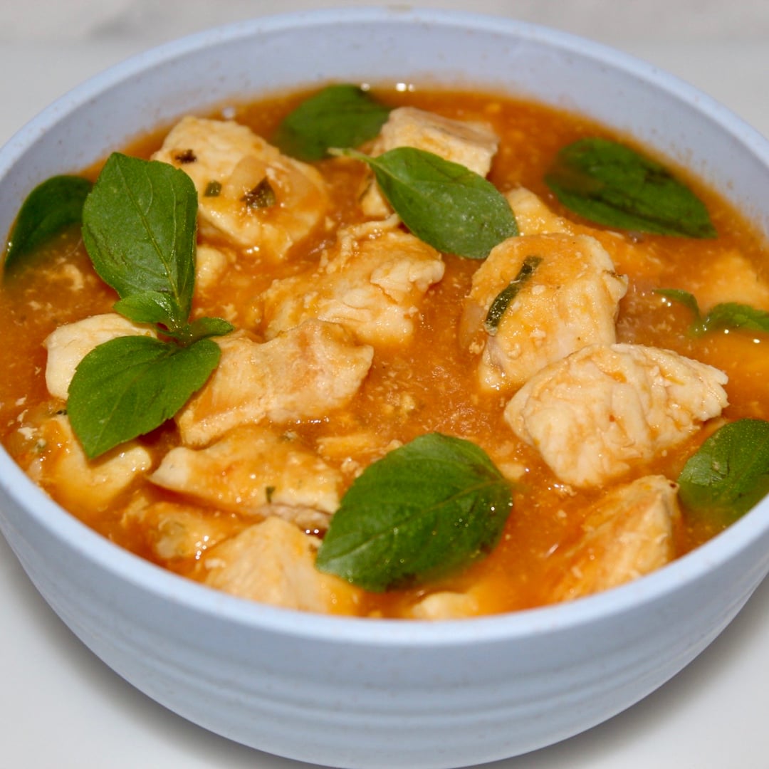 Photo of the Chicken in basil sauce – recipe of Chicken in basil sauce on DeliRec