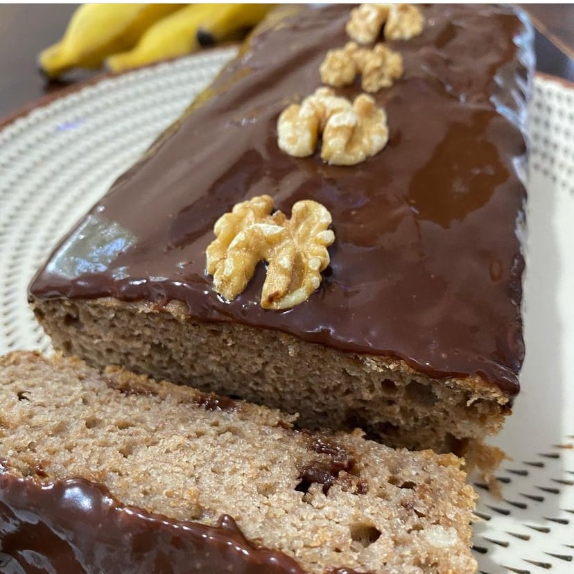 Photo of the Healthy banana chocolate chip cake – recipe of Healthy banana chocolate chip cake on DeliRec