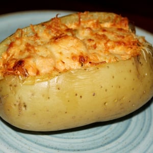 Stuffed Potatoes in the Airfryer