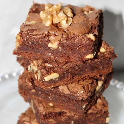 Recipe of Chocolate brownie with walnuts on the DeliRec recipe website
