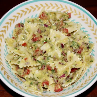 Recipe of refreshing macaroni salad on the DeliRec recipe website