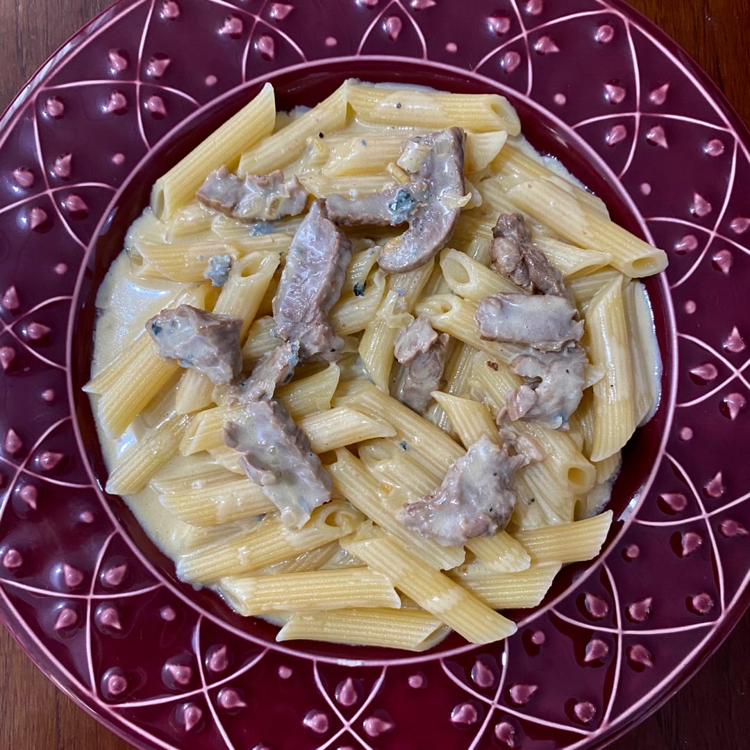Photo of the Quick penne with cream and gorgonzola sauce – recipe of Quick penne with cream and gorgonzola sauce on DeliRec