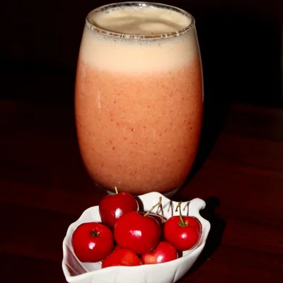 Recipe of acerola juice on the DeliRec recipe website