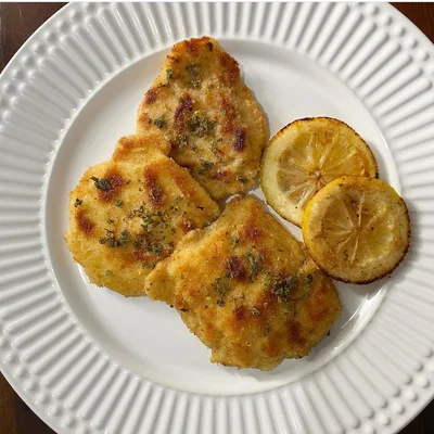 Recipe of Breaded chicken with lemon touch on the DeliRec recipe website