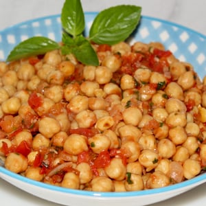 Chickpeas with Margherita