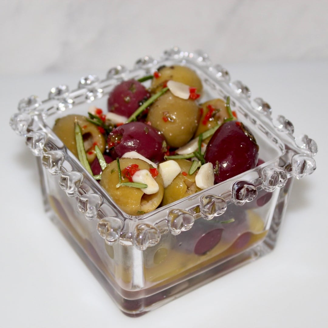 Photo of the marinated olives – recipe of marinated olives on DeliRec