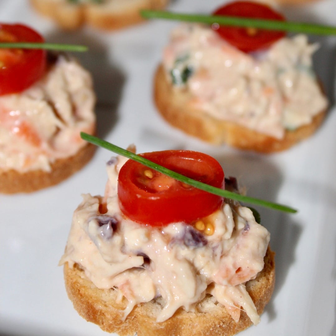Photo of the festive chicken canapes – recipe of festive chicken canapes on DeliRec