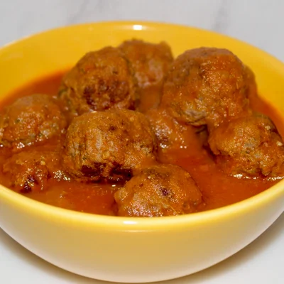 Recipe of Beef meatballs with sugo sauce on the DeliRec recipe website