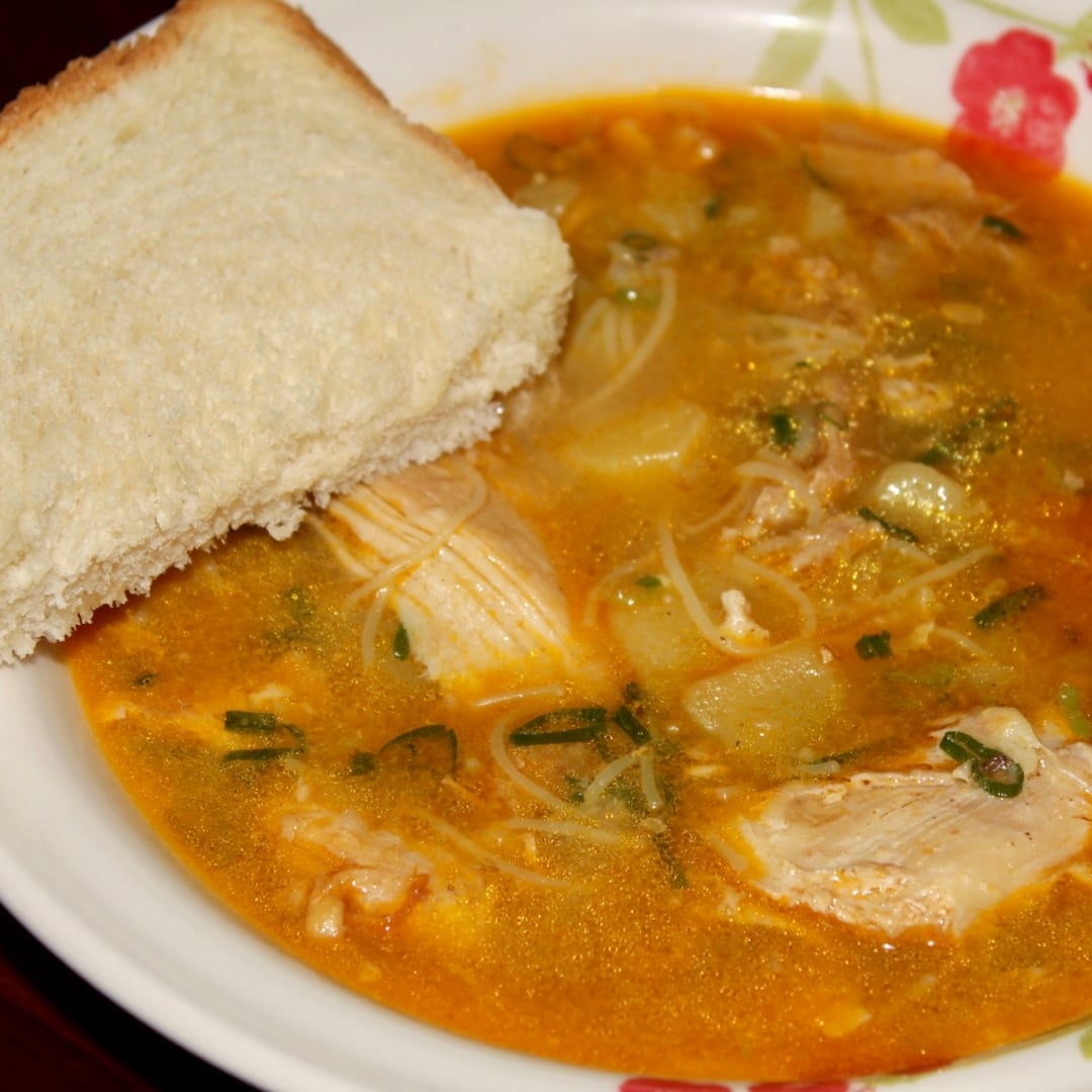 Photo of the comforting chicken soup – recipe of comforting chicken soup on DeliRec