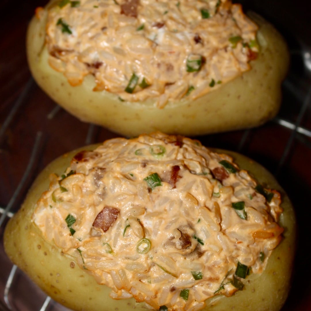 Photo of the Potatoes stuffed with creamy rice – recipe of Potatoes stuffed with creamy rice on DeliRec
