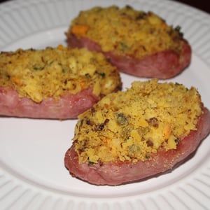 Sausage stuffed with egg farofa in the Airfryer