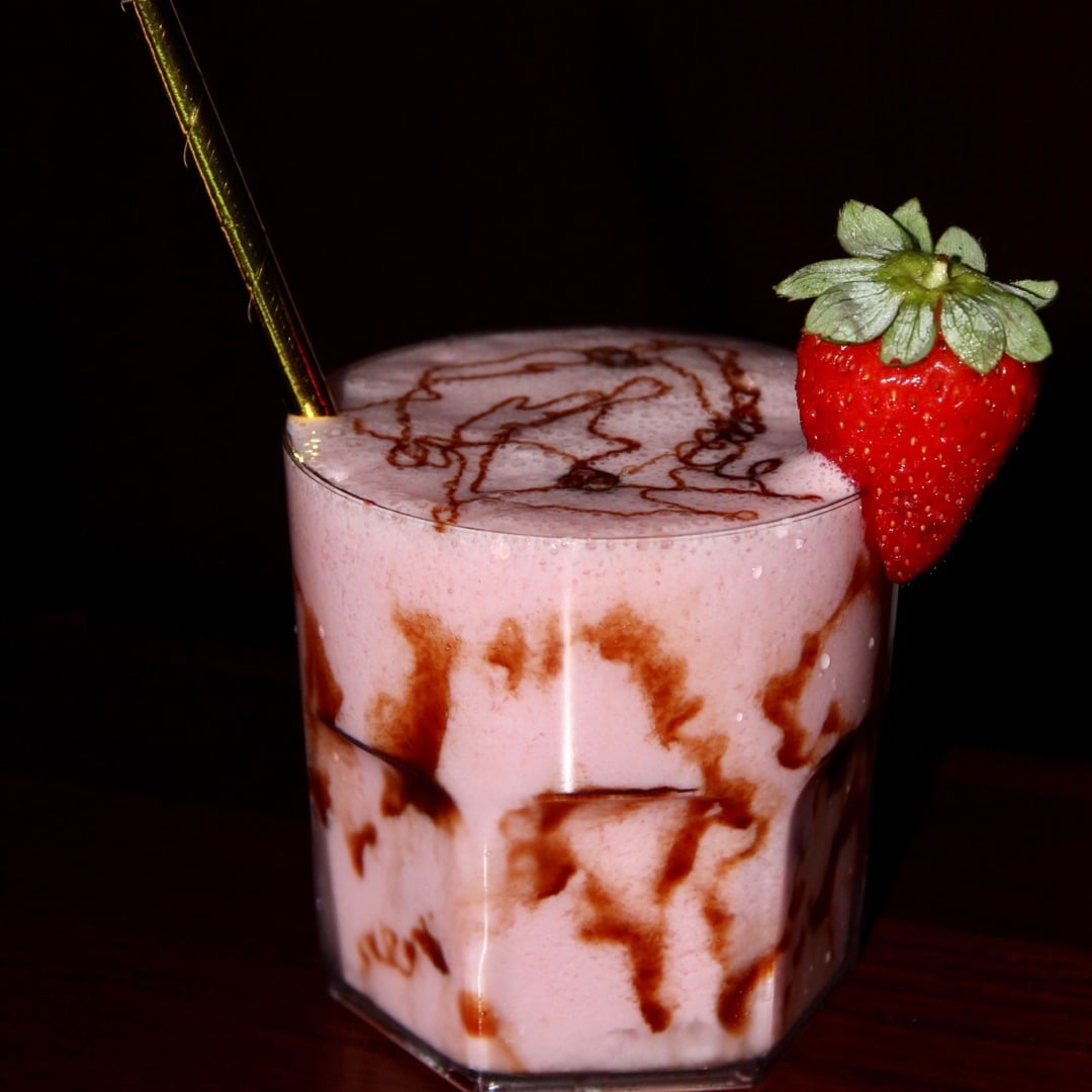 Photo of the Non-alcoholic strawberry smoothie – recipe of Non-alcoholic strawberry smoothie on DeliRec