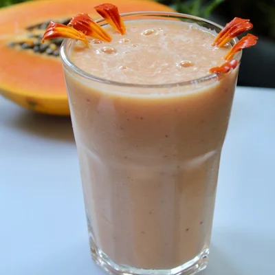 Recipe of papaya smoothie on the DeliRec recipe website