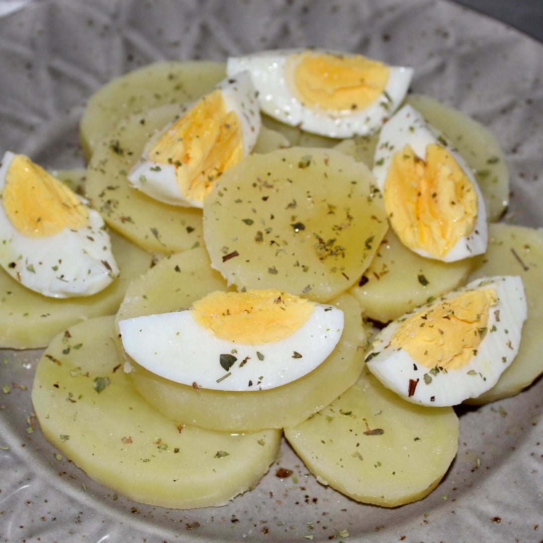 Photo of the Warm potato and egg salad – recipe of Warm potato and egg salad on DeliRec