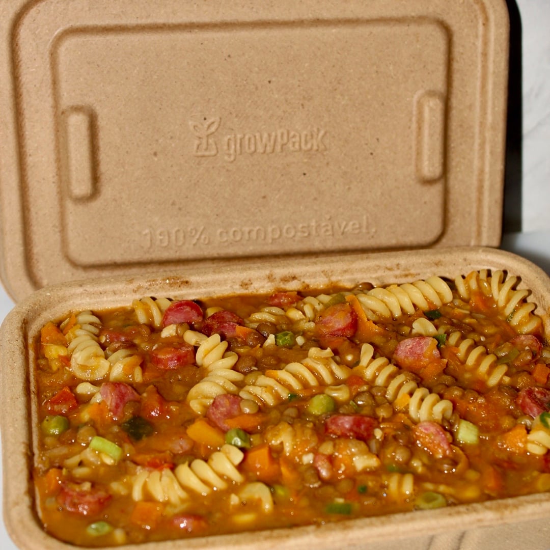 Foto da Sopa de lentilhas reconfortante  - receita de Sopa de lentilhas reconfortante  no DeliRec