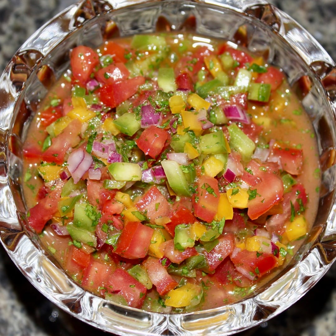 Photo of the colored vinaigrette – recipe of colored vinaigrette on DeliRec