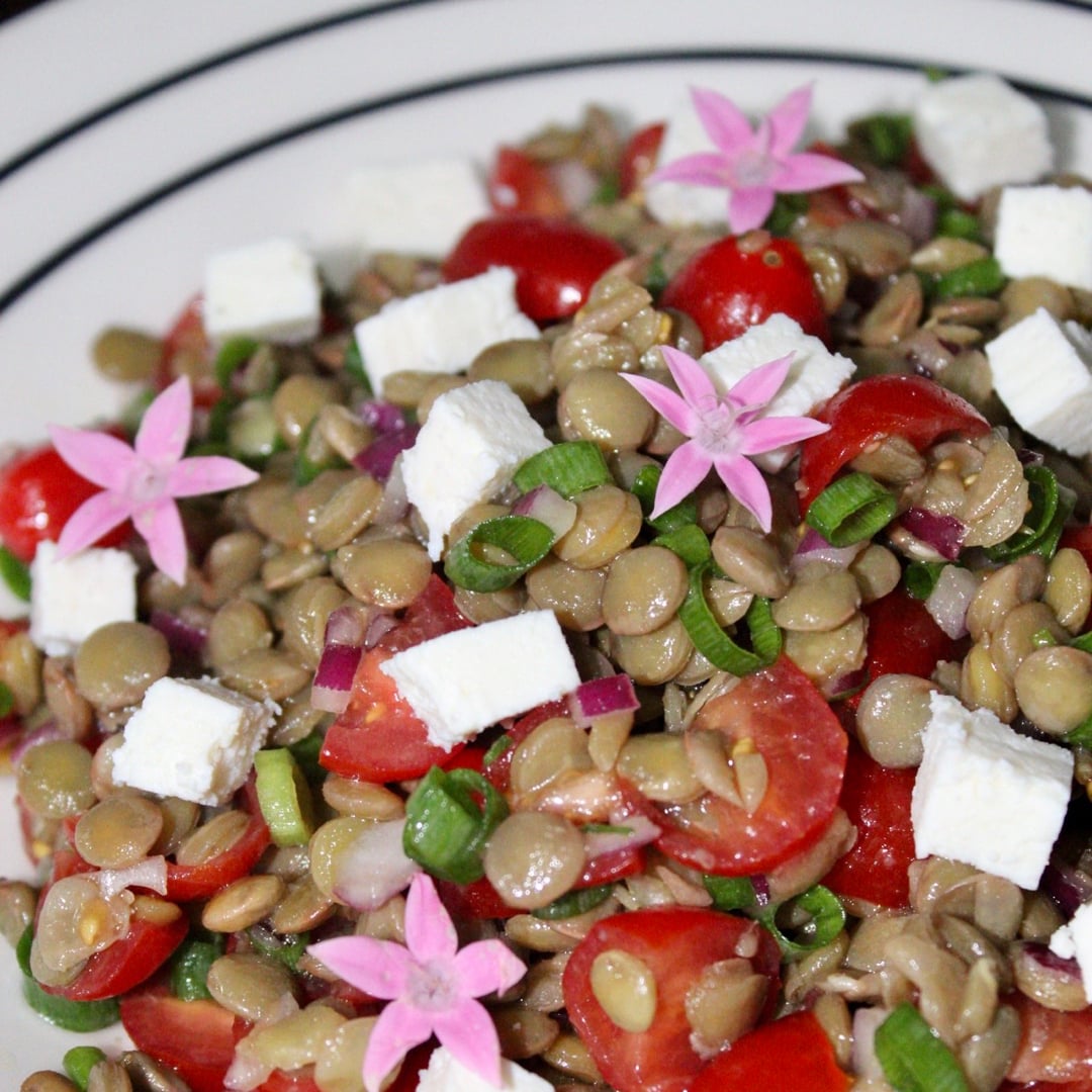 Photo of the Festive lentil salad – recipe of Festive lentil salad on DeliRec