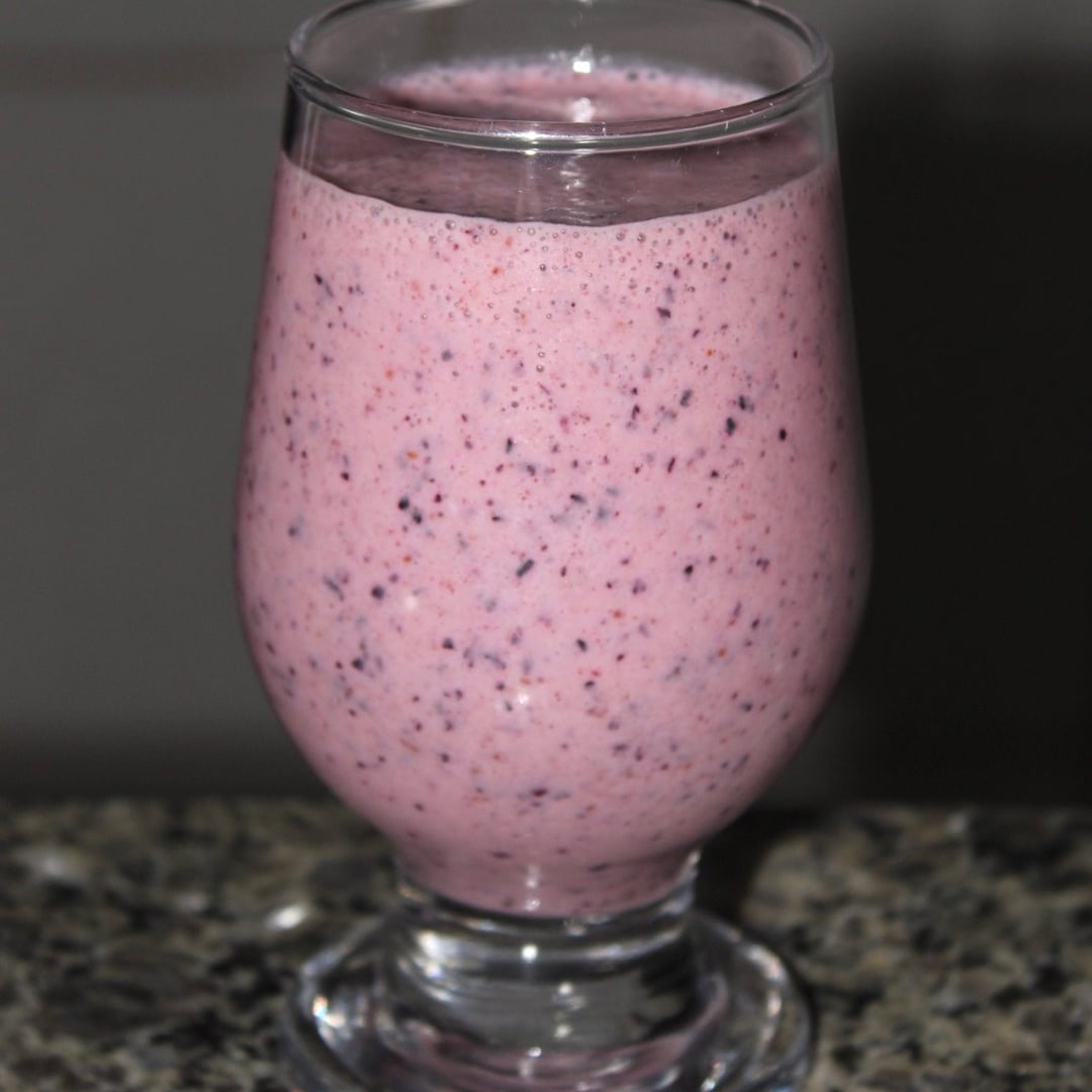 Photo of the Blueberry yogurt with honey – recipe of Blueberry yogurt with honey on DeliRec