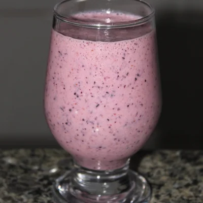 Recipe of Blueberry yogurt with honey on the DeliRec recipe website