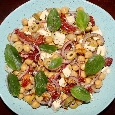 Recipe of Chickpea Special Salad on the DeliRec recipe website