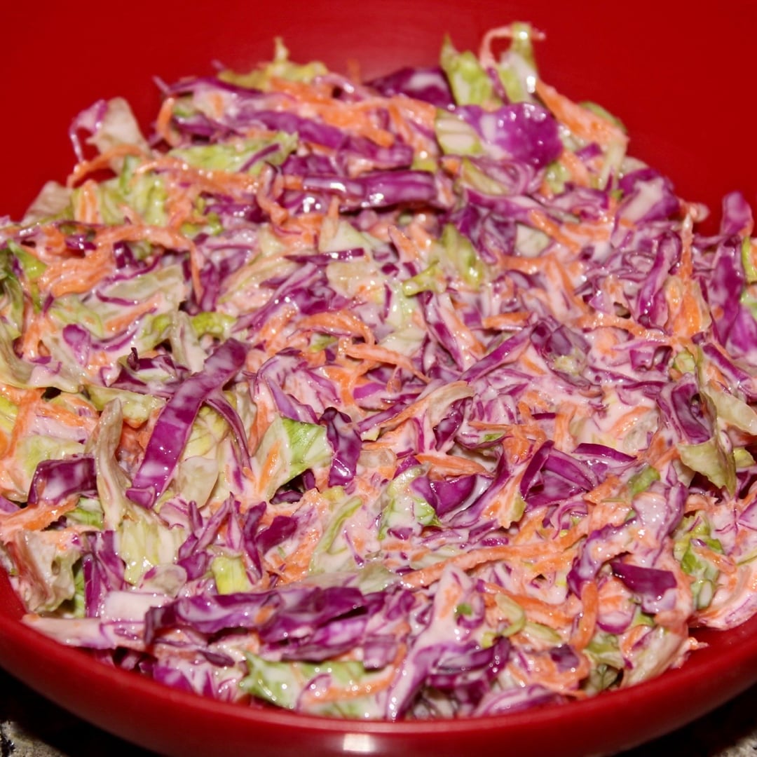 Foto da Salada refrescante de repolho roxo  - receita de Salada refrescante de repolho roxo  no DeliRec