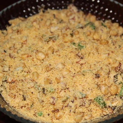 Recipe of Farofa with butter beans on the DeliRec recipe website