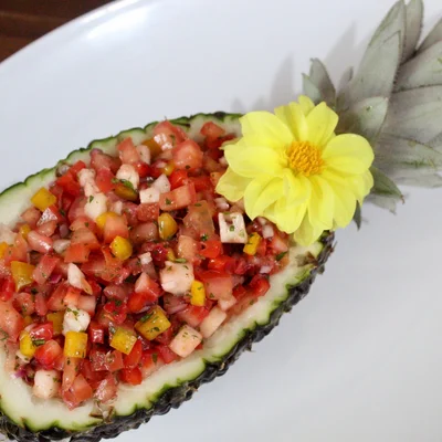 Recipe of Pineapple tropical vinaigrette 🍍 on the DeliRec recipe website