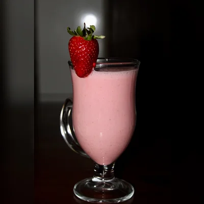 Recipe of Healthy strawberry yogurt 🍓 on the DeliRec recipe website