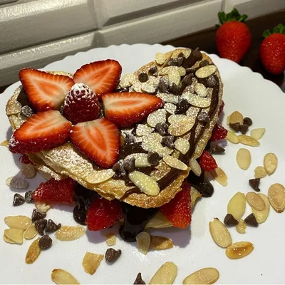 Recipe of A thousand leaves of nutella with strawberry 🍓 on the DeliRec recipe website