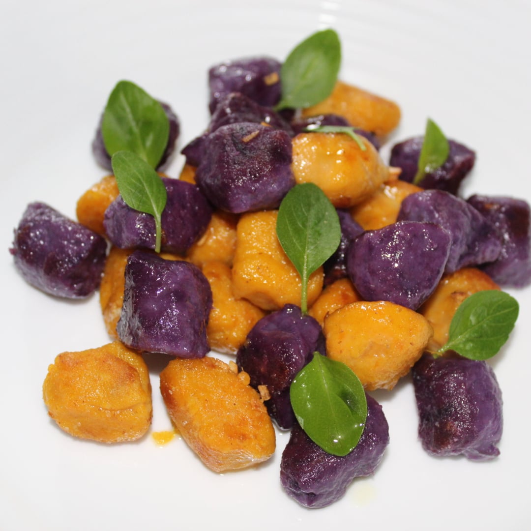 Photo of the Colorful sweet potato gnocchi – recipe of Colorful sweet potato gnocchi on DeliRec