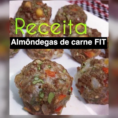 Recipe of FIT beef meatballs on the DeliRec recipe website