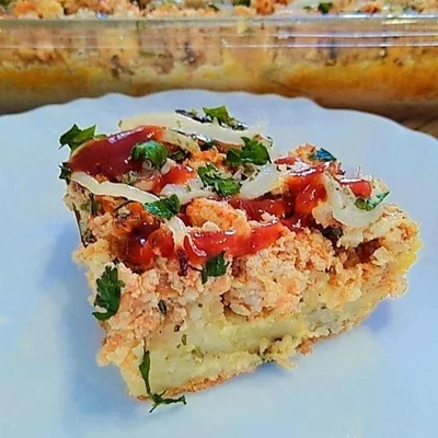 Recipe of Practical Chicken Pizza on the DeliRec recipe website
