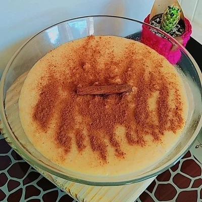 Recipe of caramelized rice pudding on the DeliRec recipe website