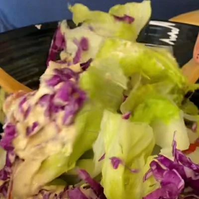 Recipe of Lettuce cabbage with lettuce on the DeliRec recipe website