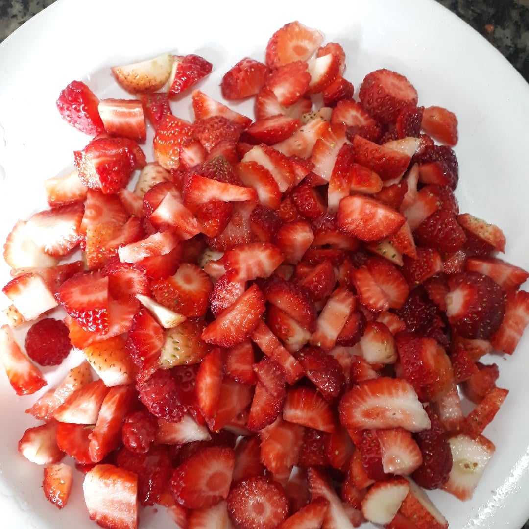 Photo of the Strawberry jam for ice cream, mousses, fillings and toppings – recipe of Strawberry jam for ice cream, mousses, fillings and toppings on DeliRec