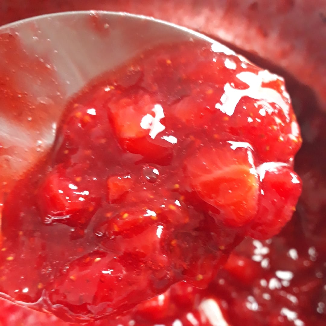 Photo of the Strawberry jam for ice cream, mousses, fillings and toppings – recipe of Strawberry jam for ice cream, mousses, fillings and toppings on DeliRec