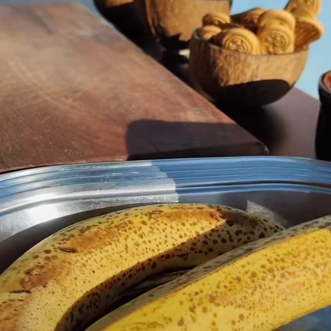 Foto da Brigadeiro de banana com recheio de doce de leite  - receita de Brigadeiro de banana com recheio de doce de leite  no DeliRec