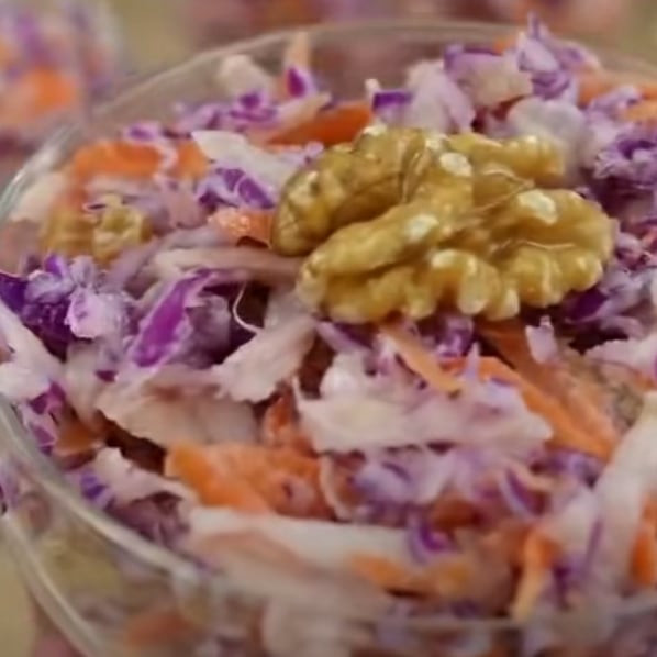 Photo of the sweet cabbage salad – recipe of sweet cabbage salad on DeliRec