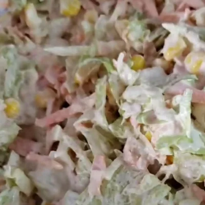 Recipe of Creamy Cabbage Salad on the DeliRec recipe website