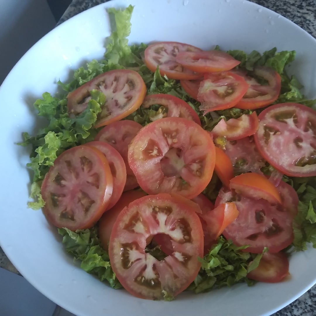Foto da Receita de salada caseira com molho especial - receita de Receita de salada caseira com molho especial no DeliRec