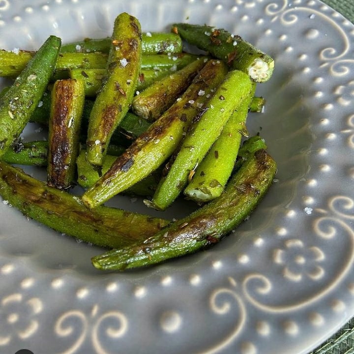 Photo of the Okra grilled in the oven – recipe of Okra grilled in the oven on DeliRec