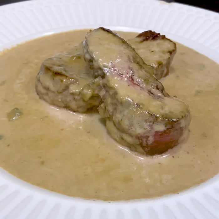 Photo of the Filet in Gorgonzola Sauce – recipe of Filet in Gorgonzola Sauce on DeliRec