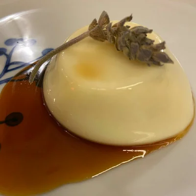 Recipe of Honey Lavender Panna Cotta on the DeliRec recipe website