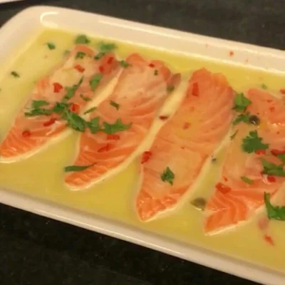 Recipe of Salmon Tataki on the DeliRec recipe website
