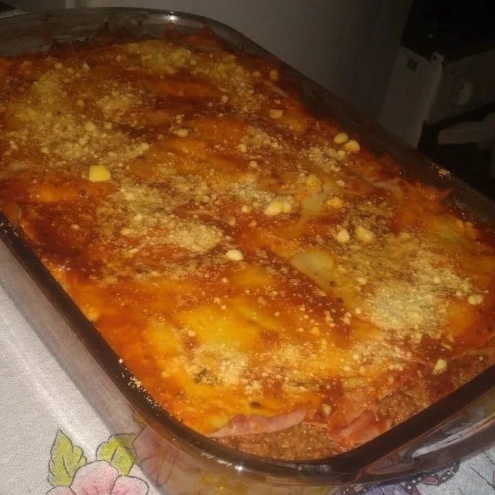Photo of the FAST MEAT LASAGNA – recipe of FAST MEAT LASAGNA on DeliRec