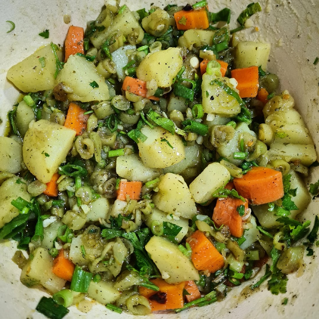 Photo of the simple vegetable salad – recipe of simple vegetable salad on DeliRec