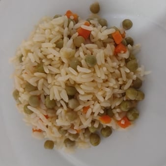 Photo of the Simple pea rice – recipe of Simple pea rice on DeliRec