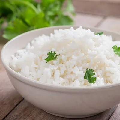 Receta de arroz en el sitio web de recetas de DeliRec