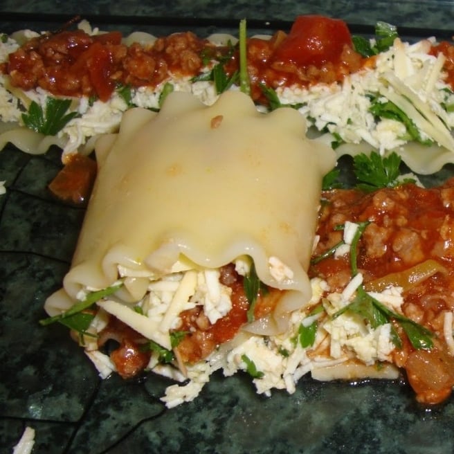 Photo of the Lasagna Roll's 3 Cheese with Bolognese – recipe of Lasagna Roll's 3 Cheese with Bolognese on DeliRec
